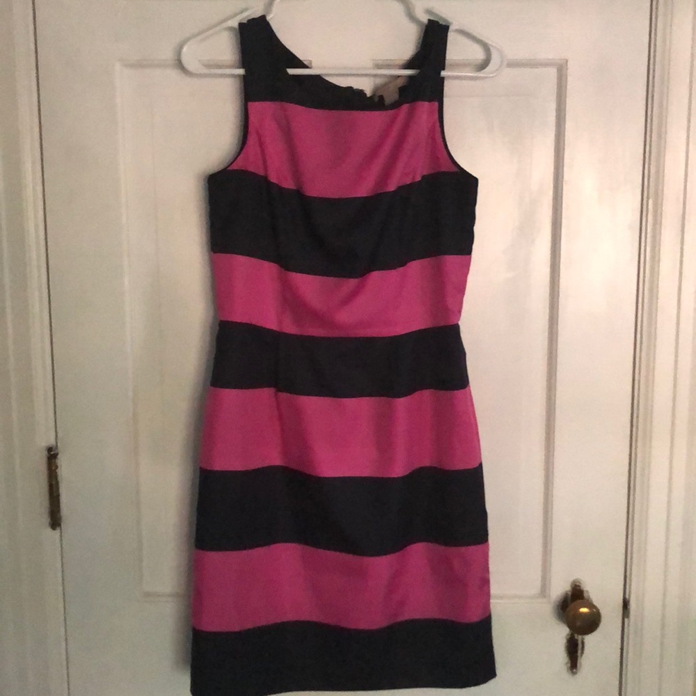 Banana Republic pink and blue dress